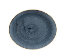 Churchill China SBBSEV101 - Stonecast Evolve Coupe Plate 10.25", CS of 12/EA, Blueberry