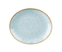 Churchill China SDESEV121 Stonecast Coupe Evolve Plate 12", CS of 6/EA, Duck Egg Blue