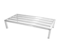 CenPro 60"x20"x12" Aluminum Dunnage Rack - 1,500 lb. Weight Capacity