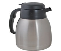 AllPoints 290-1053 - Steelvac Vacuum Carafe By Service Ideas 40 Oz Capacity, Stainless Steel