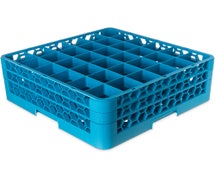 Carlisle RG36-214 Opticlean 36 Compartment Glass Rack With 2 Extenders