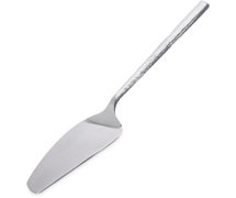 Carlisle 60207 Terra Cake Server, 11" Long, Hammered Stainless Steel