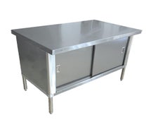 Value Series 24399 Enclosed Stainless Steel Work Table