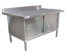 Value Series 24403 Enclosed Stainless Steel Work Table