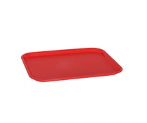 CenPro 10"x14" Red Plastic Cafeteria Food Tray