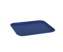 CenPro 10"x14" Blue Plastic Cafeteria Food Tray - 12/Pack
