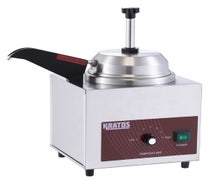 Kratos 29M-008 Commercial Hot Topping Warmer and Dispenser, 3-1/2 Quart Capacity, Features Heated Spout and Pump