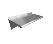 CenPro 12"x24" 18 Gauge Stainless Steel Wall Shelf - 210 lb. Weight Capacity