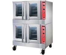 Kratos 29Y-049 Gas Convection Oven, Double Stack, 108,000 BTU, Natural Gas