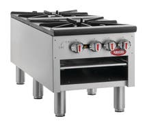 Kratos 29Y-074 Double Stockpot Gas Range, 160,000 BUT Output, Natural Gas, Field Convertible to LP