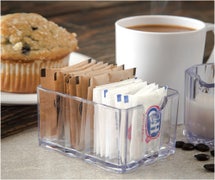 Carlisle 454907 Sugar Holder Crystal Cut