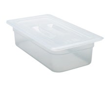 Cambro 30P Third Size Translucent Food Pan Cover with Handle