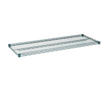 CenPro 18"x24" Green Epoxy Wire Wall Mount Shelf