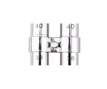 CenPro Post Clamps for CenPro Chrome Wire Shelving, 4 Pairs/Pack