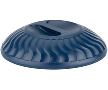 Traytop Dinnerware Insulated Dome - Turnbury, 10"Diam.x2-7/8"H, Midnight Blue