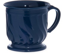 Traytop Dinnerware Mug - Turnbury, 8 oz., 3-1/2"Diam.x4"H, Midnight Blue