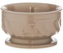 Traytop Dinnerware Bowl - Turnbury, 5 oz., 3-1/2"Diam.x2-3/8"H, Latte