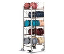 Dinex DX1173X50 Meal Delivery Drying Storage Rack - Holds 50 Domes or 100 Bases/Underliners
