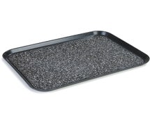 Dinex DXSMC1520NSM03 - Glasteel Fiberglass Non-Skid Cafeteria Tray - 20"Wx15"D -  Black - Case of 12