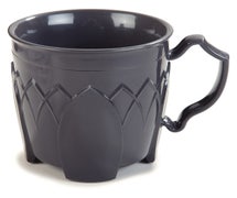 Dinex DX500044 Fenwick 8Oz Mug Steel Gray, CS of 48/EA