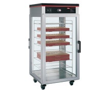 Hatco PFST-2X Hot Food Display Case - 2 Doors, Holds 16 Boxed Pizzas or 8 Bagged Pizzas