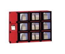 Hatco F2GB-33-A Flav-R-Go Built In Pick-Up/Delivery Locker System, 9 Lockers