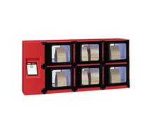 Hatco F2GB-32-C Flav-R-Go Built In Pick-Up/Delivery Locker System, 6 Lockers