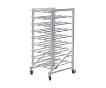 CenPro Full Size Mobile Aluminum Can Rack for #10 and #5 Cans - Fully Welded