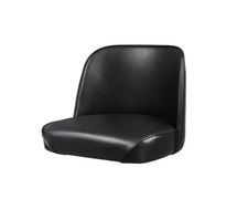 CenPro Round Barstool with Black Padded Seat