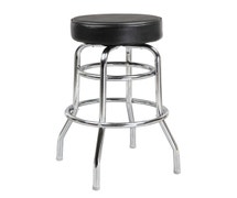 CenPro Black Double Ring Barstol with 3 1/2" Thick Seat