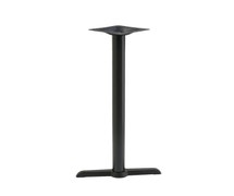 CenPro 22" End Column Table Base, 3" Bar Height Column with Welded Spider