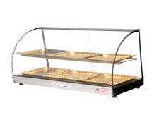 Skyfood FWD2-33-6P 33'' Food Warmer Display Case - Double Shelf - With Led Light