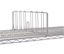 Metro DD24C - Super Erecta Shelf Divider, 24"Wx8"H, Chrome