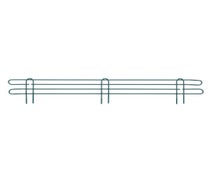 Metro L36N-4K3 - Super Erecta Wire Shelf Ledge, Side or Back, 36"Wx4"H, Metroseal 3