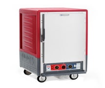 Metro C199-H4N - Proofing and Holding Cabinet - 44"H, Adjustable Slide Spacing, 8 Pan Capacity, Red, Solid
