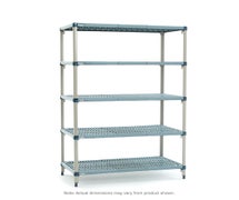 Metro 5Q367G3 MetroMax Q Five-Shelf Stationary Starter Shelving Unit, 18"x60"x74"