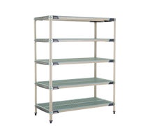 Metro 5X557GX3 - MetroMax I Starter Unit, (5) 24"Wx60"D Grid Shelves, (4) 74"H Posts