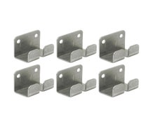 Metro SWGB2 - SmartWall G3 Grid Mounting Brackets, Direct Wall, Stainless Steel, 6 Pieces
