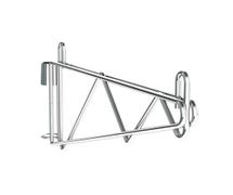 Metro 1WS18C - Super Erecta Shelf Support, Post Mount, Single, For 18"W Shelf, Chrome