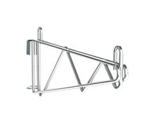 Metro 1WS24C - Super Erecta Shelf Support, Post Mount, Single, For 24"W Shelf, Chrome