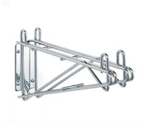 Metro 2WD18C - Super Erecta Direct Wall Mount, Double, For 18"W Shelf, SS