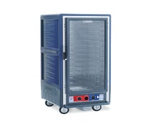 Metro C537-CLFS-4 - C5 3 Series Heated Holding/Proofing Cabinet, Lower Wattage, Mobile, 3/4 Height, Insulated, Solid Door, Red