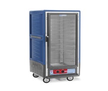 Metro C537-HLFS-U - C5 3 Series Heated Holding Cabinet, Lower Wattage, Mobile, 3/4 Height, Insulated, Solid Door, Red