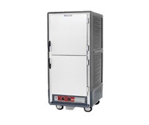 Metro C539-HLDC-4 - C5 3 Series Heated Holding Cabinet, Lower Wattage, Mobile, Full Height, Insulated, Gray, Solid Doors