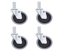 Metro RPBC4M-4 Replacement Casters for myCart Utility Carts, Set of 4