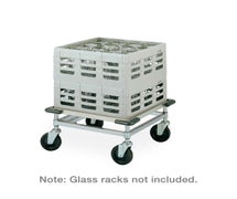 Metro CB2121C - Cup/Glass Rack Dolly with Corner Bumpers, 23-3/8"Wx23-3/8"Dx12-1/8"H
