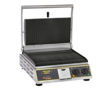 Equipex PANINI-PREMIUM Panini Grill, Grooved Top and Bottom Plates