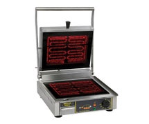 Equipex PANINI-VG Panini Grill, Heavy Duty Grooved Top and Bottom Plates
