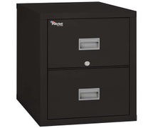 FireKing 2P1831-CPA 2-Drawer Letter 31 1/2" Depth, Black