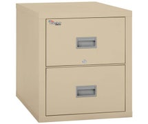 FireKing 2P1831-CPA 2-Drawer Letter 31 1/2" Depth, Parchment